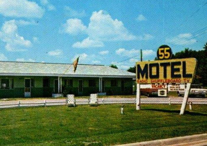 55 Motel - GREAT SIGN